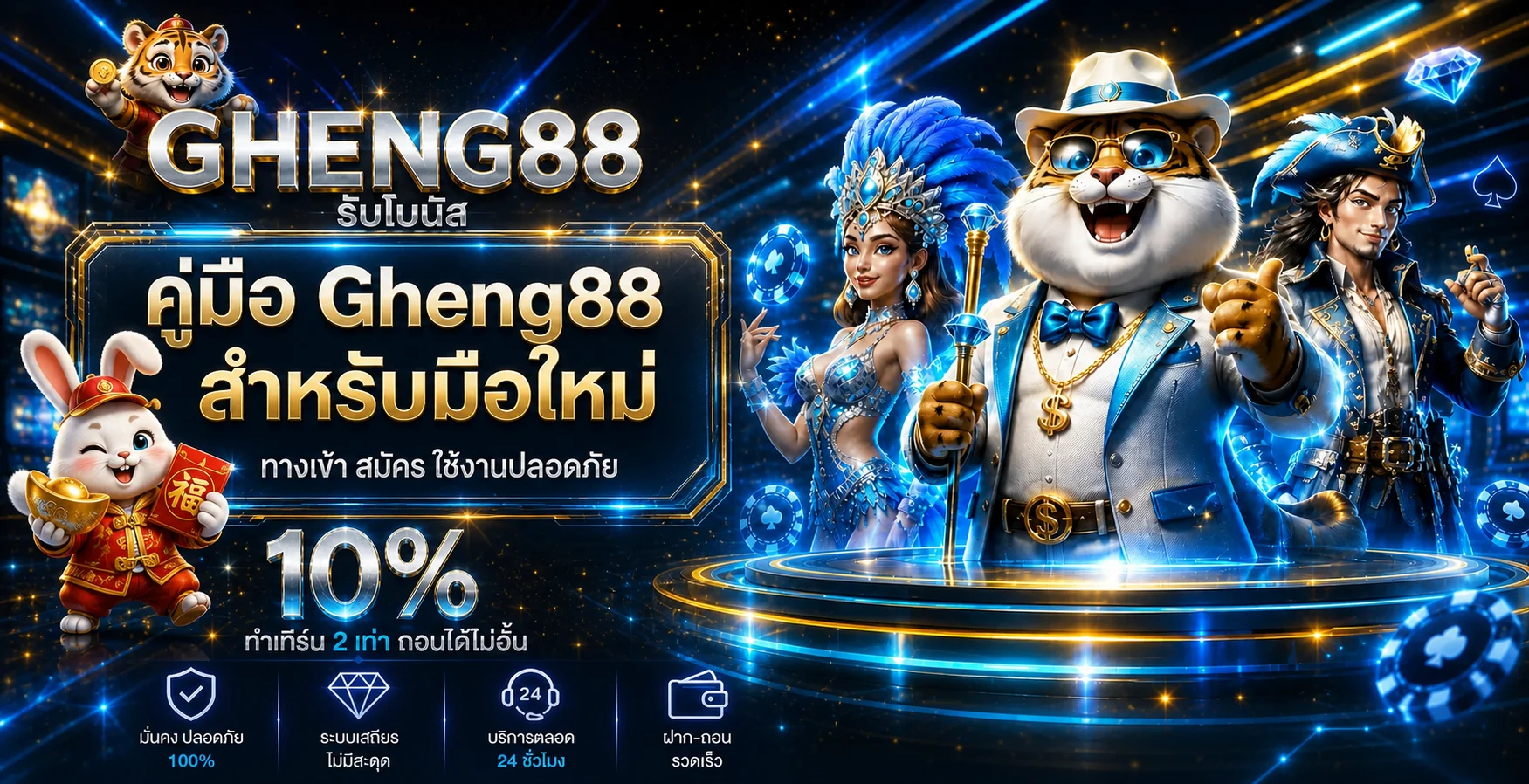 Gheng88 รีวิว ทางเข้า สมัคร และคู่มือใช้งานปลอดภัย